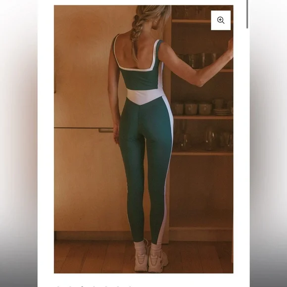 Able Long Green Bodysuit - Picture 3 of 7